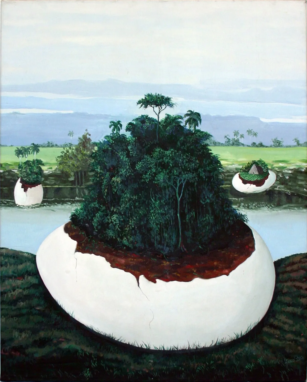 Bonsái en huevo, Luis Alberto Faraco, Cuba