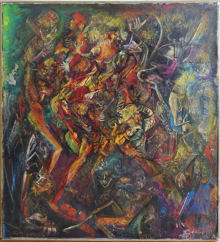 La bataille, Raymond Duvillé, France