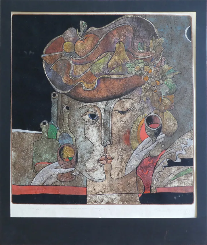 Nature morte au double visage 2, Anatoly Golovtchemkov, URSS