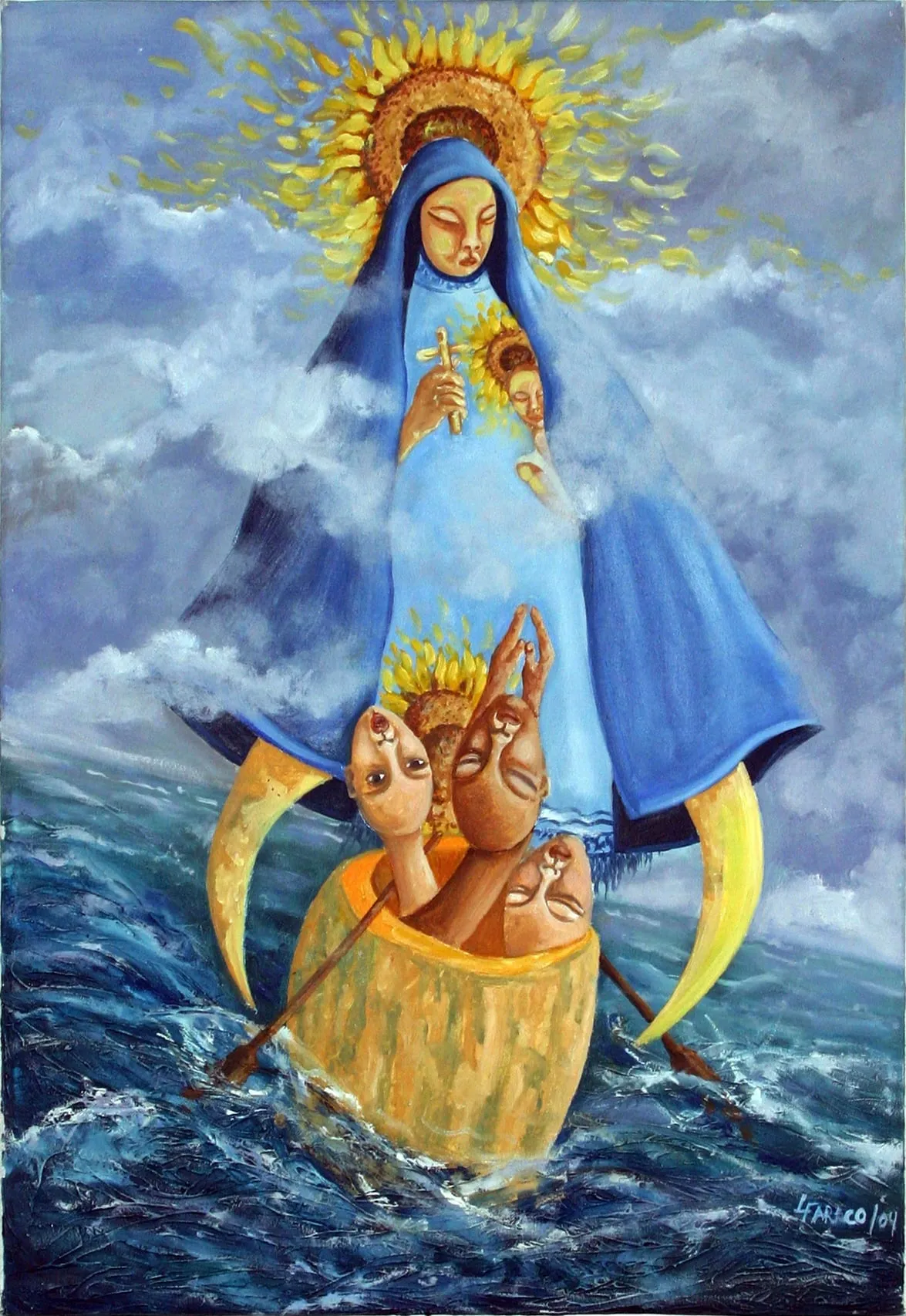 Virgen Santísima, Luis Alberto Faraco, Cuba